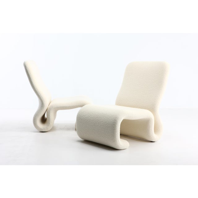 Etcétera Armchairs attributed to Jan Ekselsius, 1970s, Set of 2 For Sale - Image 9 of 12