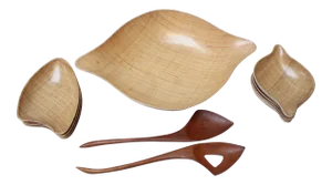 'Abaca' Raffia Salad Set by Grainville of California