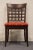 Wood Set of 4 High End Asian Inspired Contemporary Modern Window Pane Back Dining Side Chairs For Sale - Image 7 of 13