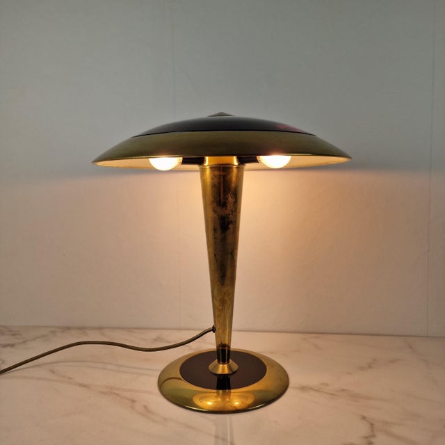 Vintage Table Lamp by Oscar Torlasco for Ecoluce, Italy, 1970s For Sale - Image 13 of 16