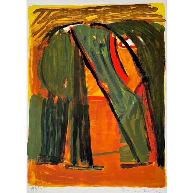 Bram Van Velde, Forest, 1970s, Lithograph For Sale - Image 10 of 10