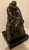 Mid-Century Modern 1950s Large Bonded Bronze "The Kiss" Sculpture After Auguste Rodin - Reproduction For Sale - Image 3 of 8