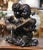 Late 19th Century 19th Century French Two-Tone Bronze Sculpture of Children Reading For Sale - Image 5 of 12