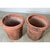 English Pair of Large 20th Century Terracotta Planters For Sale - Image 4 of 11