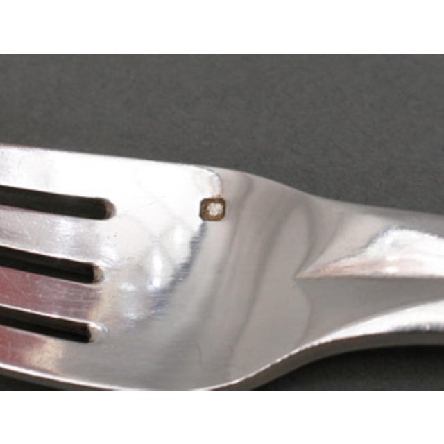 Art Deco Silver Cutlery from Fjerdingstad, 1930s, Set of 78 For Sale - Image 4 of 18