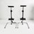 Bauhaus Audio Speaker Stands, Germany, 1970s, Set of 2 For Sale - Image 3 of 16