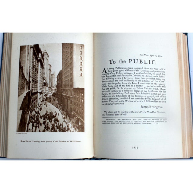 Antique 'Manuals of Old New York' 1916–1919 Vintage Valentine's 1st Edition Volumes I, II & III For Sale - Image 4 of 18