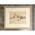 Vintage Framed Reclining Skeleton Study on Paper For Sale In West Palm - Image 6 of 12