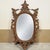 Chinese LaBarge Chinese Chippendale Style Gilded Faux Tortoise Mirror - 74 Inches For Sale - Image 3 of 10