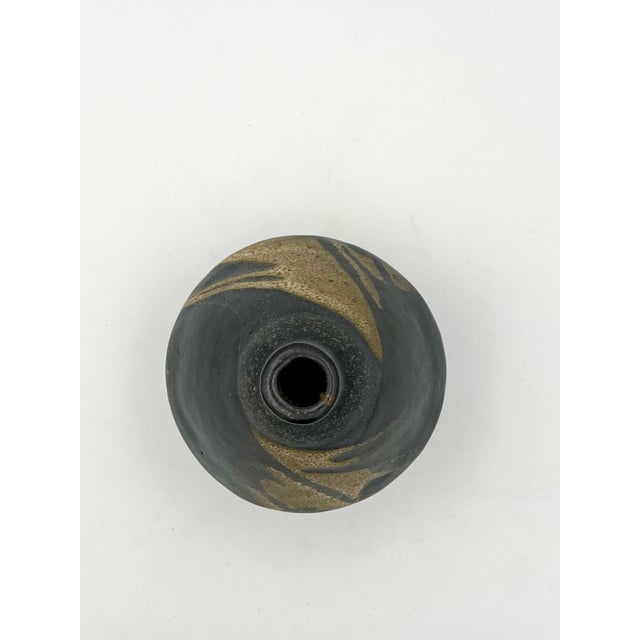 Modernist Ceramic Vase, Sweden, 1970s For Sale - Image 3 of 5