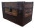 Antique 19th Century Victorian Flat Top Travel Trunk For Sale