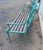 Metal Vintage Cast Iron and Wood Diana the Huntress Bench Attributed to Molla For Sale - Image 7 of 14