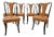 Vintage Italian Chairs attributed to Vittorio Dassi for Dassi Mobili Moderni, 1950, Set of 6 For Sale