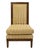 Mid-Century Modern High Back Upholstered Baker Style Accent Slipper Chair For Sale - Image 3 of 7