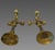 French Pair of Bronze Candelabra in the Restoration Style, 19th Century For Sale - Image 3 of 4