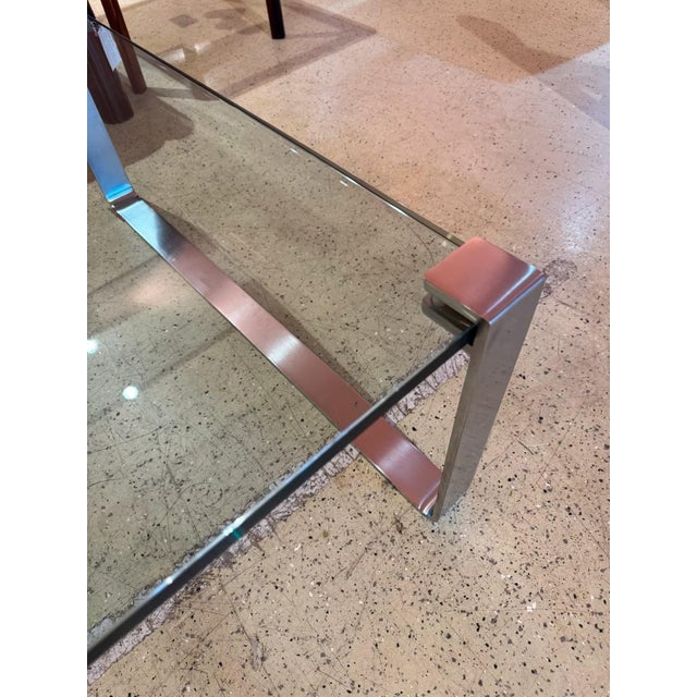 K831 Coffee Table Glass by Ronald Schmitt For Sale - Image 6 of 7