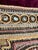 Vintage Burmese Kalaga Embroidered Tapestry With Five Figural Medallions, 40" X 37" For Sale - Image 12 of 18