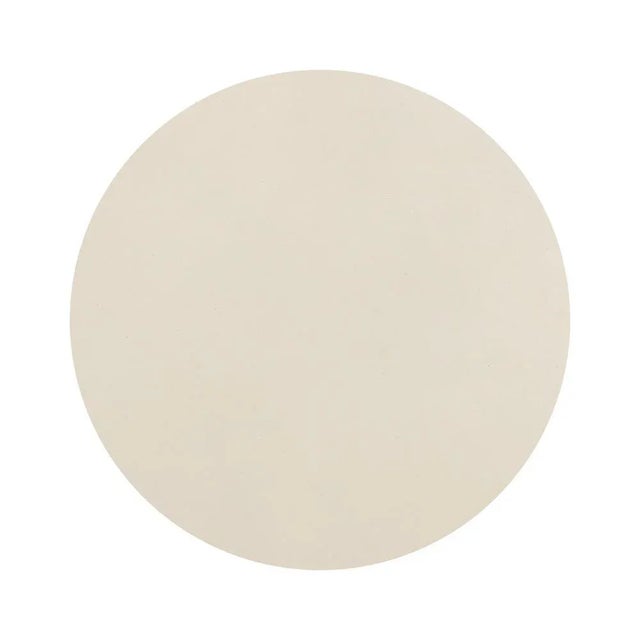 Four Hands Mia Round Dining Table, Parchment White For Sale - Image 10 of 11