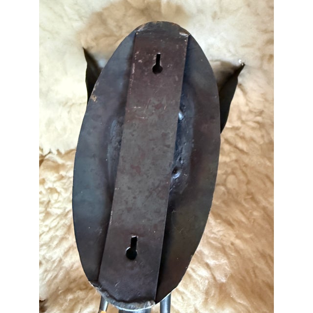 Iron Sculptural Iron Wall Hook For Sale - Image 6 of 7