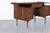 1960s 1960s Vintage Walnut “Mainline” Desk by Hooker Furniture For Sale - Image 5 of 13