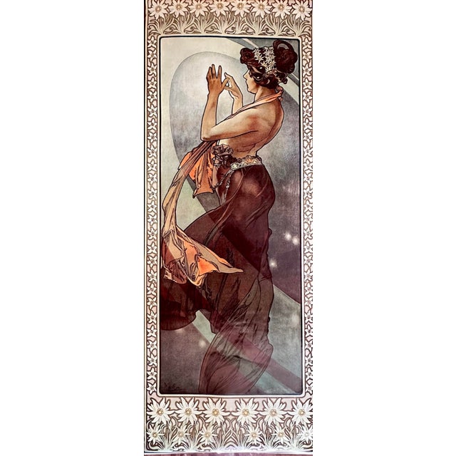 Alphonse Mucha, The Moon and the Stars, 1973, Archival Pigment Prints, Set of 4 For Sale - Image 4 of 9