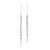 Kenneth Ludwig Chicago Glass Icicle Ornament Set of 6  9.75" & 11.5" For Sale - Image 4 of 7