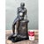 Late 20th Century Vintage Bronzed Terracotta Seated Male Sculpture For Sale - Image 5 of 12