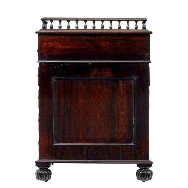 Davenport Writing Desk, 1840 For Sale - Image 6 of 11