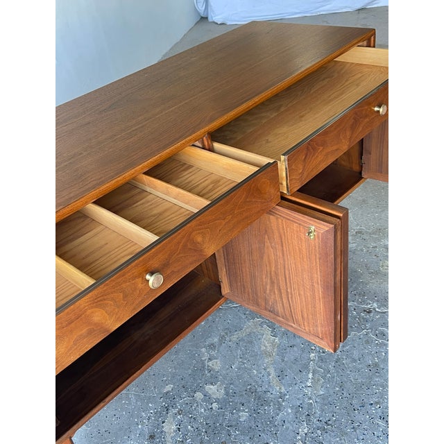 1950s Kipp Stewart Drexel Declaration Mid Century Credenza | Chairish
