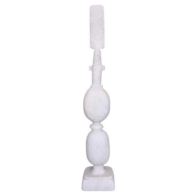 Marble Sculpture by Tom Von Kaenel For Sale