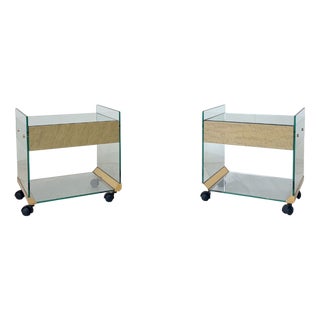 Bedside Tables by Pierangelo Gallotti for Gallotti & Radice, 1970s, Set of 2 For Sale