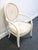 Century Furniture Century Furniture Villa Domain Collection Neoclassical Art Deco Maple Round Lattice Back Dining Arm Chair For Sale - Image 4 of 11