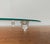 Glass Postmodern Glass Cake Plate, 1980s For Sale - Image 7 of 16