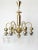 Brass Chandelier from Kamenicky Senov, Czechoslovakia, 1970s For Sale - Image 14 of 14