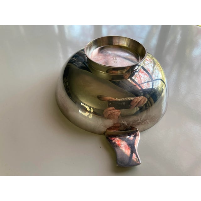 Contemporary 1990s The Quaich Co. Scotland Ltd Silver Plated Celtic Whisky Bowl For Sale - Image 3 of 10