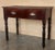 Spanish Country Pine "Mobila " Side Table or Console With Two Drawers For Sale - Image 4 of 11