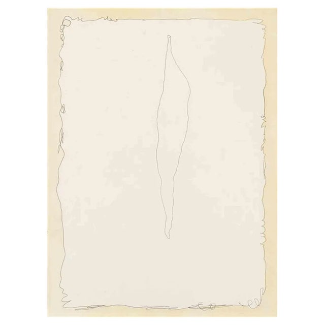 Lucio Fontana, Pink Series, Aquatint Etching, 1966 For Sale