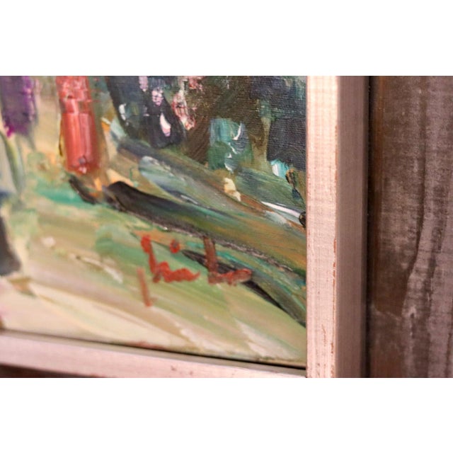 Eric Lo Ohlqvist, Southern Village, 1960s, Oil on Canvas, Framed For Sale - Image 7 of 11