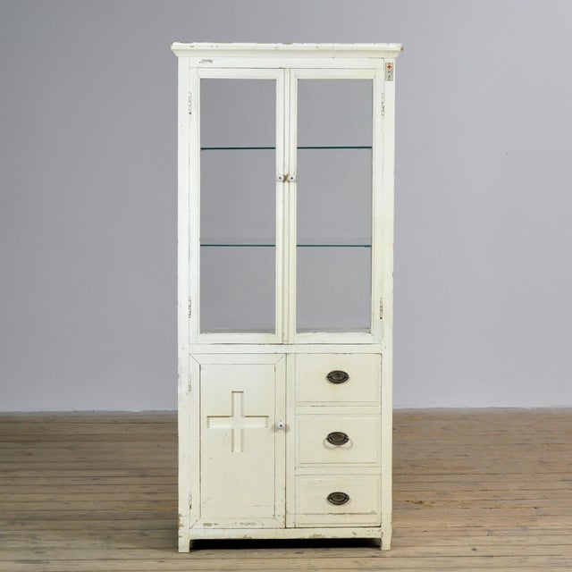 Japanese Medical Display Cabinet, 1920s For Sale - Image 3 of 13