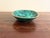 Metal Vintage Malachite Brass Rimmed Bowl For Sale - Image 7 of 8
