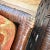 Brown Late 20th Century Kincaid Woven Wicker Ottomans Lee Jofa Jungle Upholstery Cushions, a Pair For Sale - Image 8 of 9