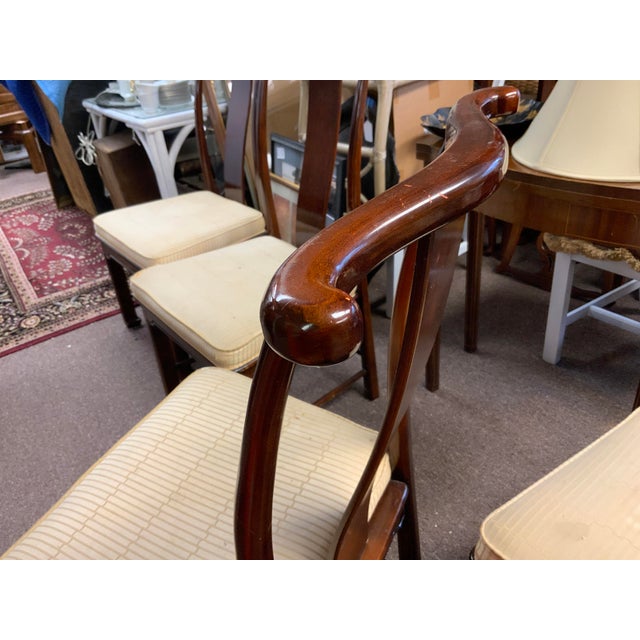 Late 20th Century Ming Style Dining Chairs Set Of 4 For Sale - Image 14 of 16
