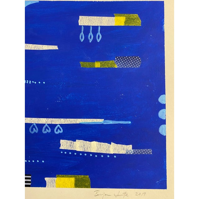 2010s Contemporary Mixed Media Painting, "La Brea #3" For Sale - Image 5 of 5