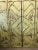 Versatile hand painted Chinoiserie panels with faux bamboo accents. Can hang separately or together. Could also be hinged...