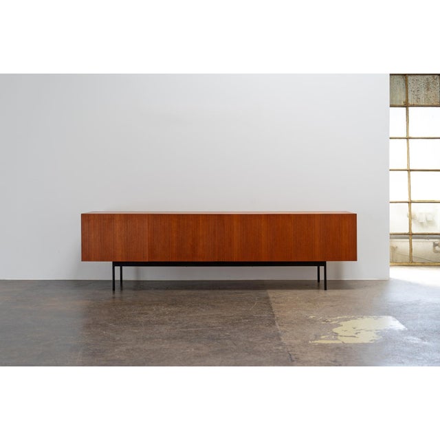 Vintage Model B40 Sideboard in Teak by Dieter Waeckerlin for Behr, 1960s For Sale - Image 14 of 14