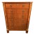 Mid-20th Century Baker Furniture Empire Cherry & Burl Wood Highboy Dresser For Sale