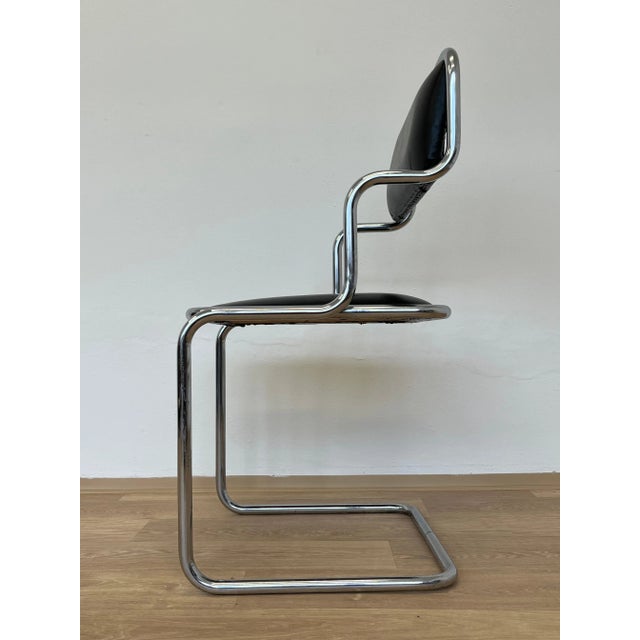 Mid-Century Modern Mid-Century Chrome Chair by Arch, Ladislav Vrátník, Prague, 1970s For Sale - Image 3 of 11