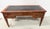 Louis XVI Style Flat Desk in Mahogany and Veneer, 19th Century For Sale - Image 14 of 15