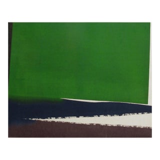 Contemporary Abstract Mixed Media on Paper Painting "Dans Ce Sens 02" by Guillaume Moschini For Sale