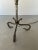 Spanish Silvered Iron Floor Lamp With Twisted Stem and Tripod Base, 1950s For Sale - Image 12 of 12